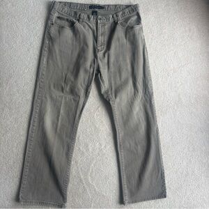 Calvin Klein Men's 38/30 Light Beige Straight Jeans